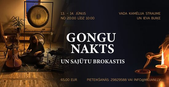 GONGU NAKTS UN SAJŪTU BROKASTIS